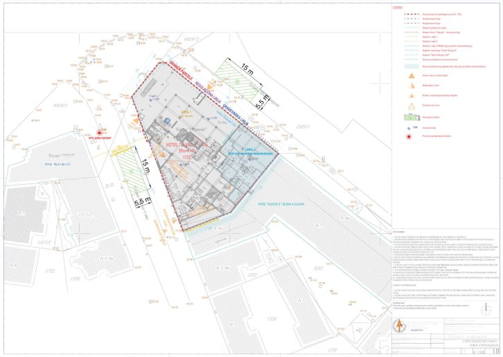 Situacioni plan – uža situacija